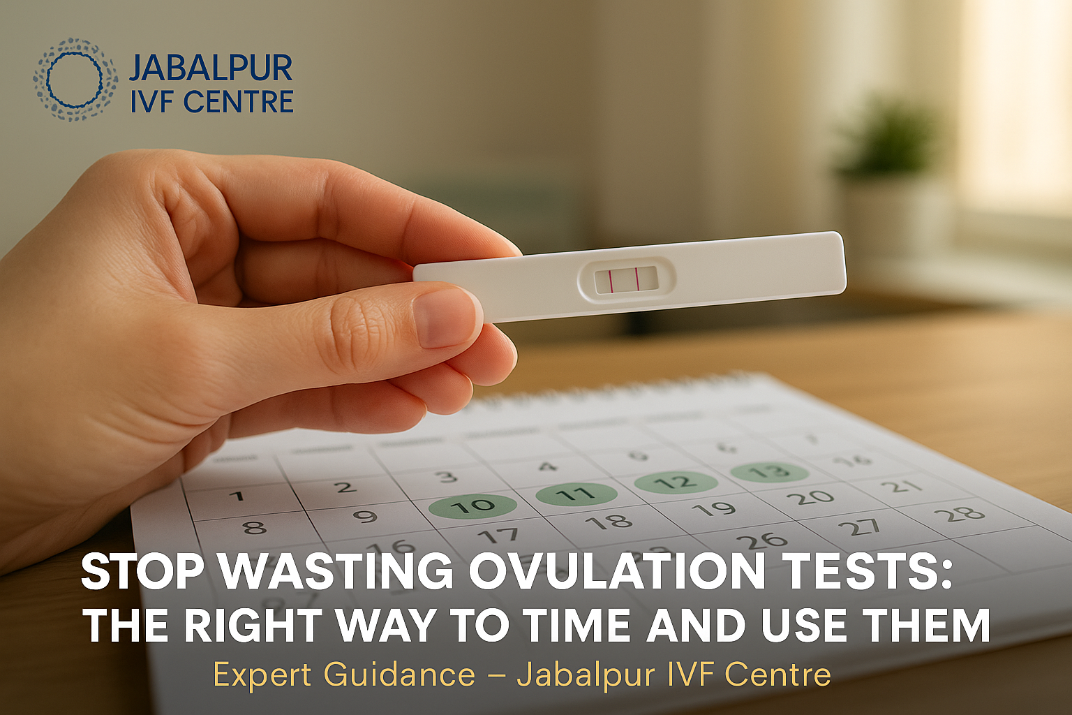 Stop Wasting Ovulation Tests: The Right Way to Time and Use Them
